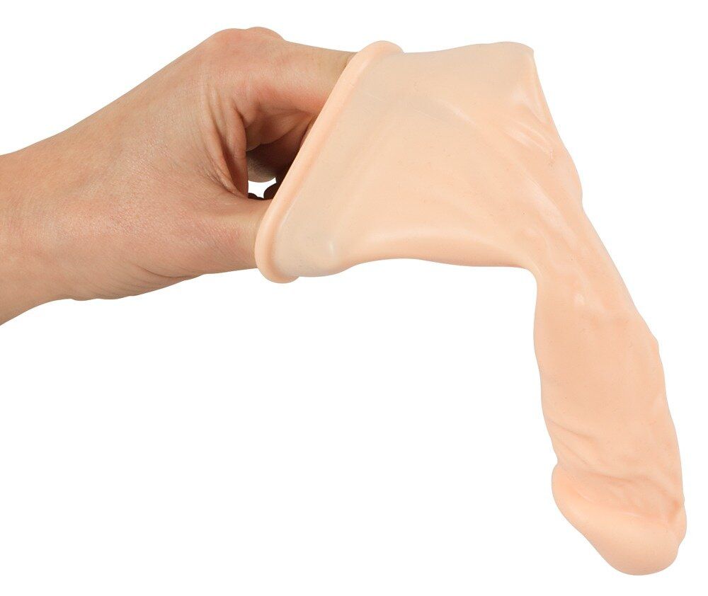 Насадка на пенис подовжуюча - Silicone Extension Flesh