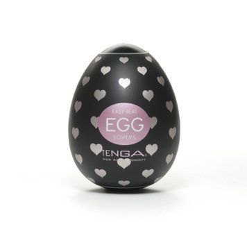 Мастурбатор яйце Tenga Egg Lovers (Сердечки), Прозрачный