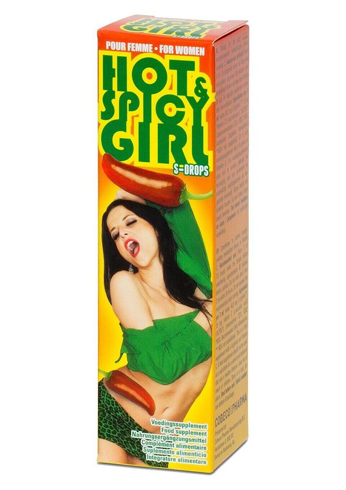 Збуджуючі краплі для жінок Hot Spicy Girl