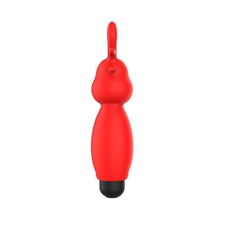 Sweet Play Mini Reindeer Vibrator A10 &mdash; кліторальний вібратор-олень, Червоний
