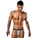 Чоловічі стрінги з леопардовим принтом Passion 013 THONG XXL/XXXL
