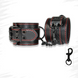 ФІКСАТОРИ ДЛЯ РУК BONDAGE FETISH PLEASURE HANDCUFFS, ЧОРНІ