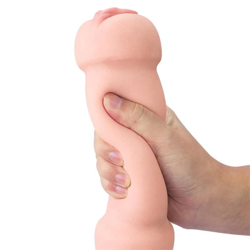 Мастурбатор - Traning Master Double Side Stroker Pussy and Anus, телесный