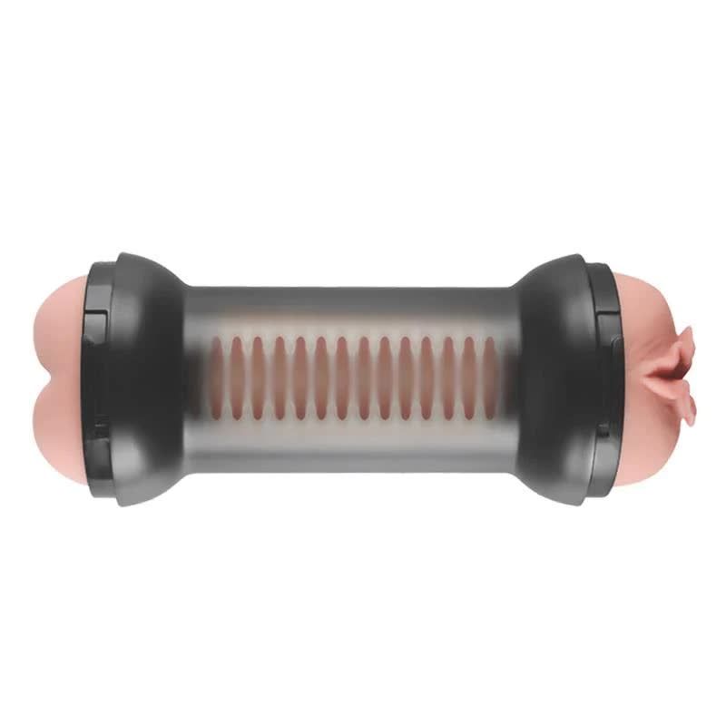 Мастурбатор - Traning Master Double Side Stroker Pussy and Anus, телесный