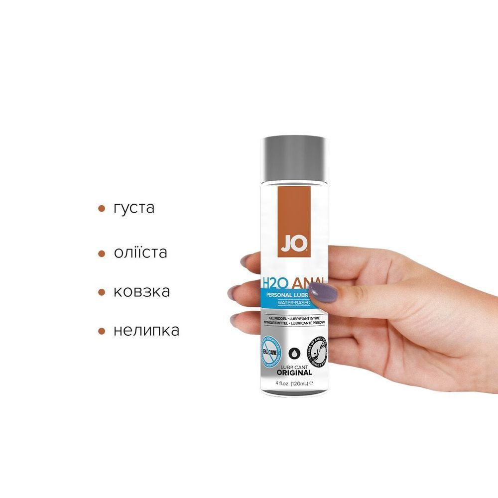 Комплект System JO GWP &mdash; ANAL H2O Lubricant 120 мл + Misting Toy Cleaner 120 мл