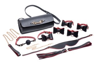 Набор для BDSM Master Series Bow - Luxury BDSM Set With Travel Bag