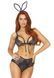 Костюм кролика Leg Avenue Bedroom Bunny, one size, трусики з хвостиком, бюст та вушка