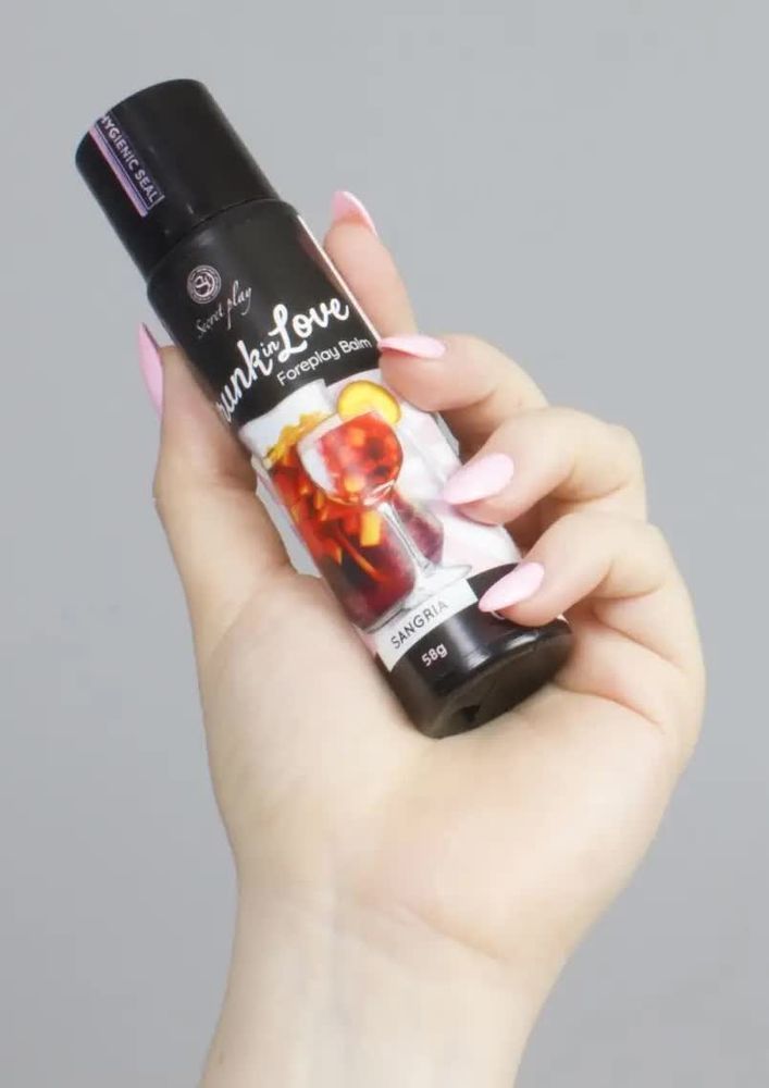 Бальзам для орального сексу Secret Play - Drunk in Love Sangria Balm, 60 ml, 60 ml, Сангрія