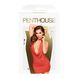 Міні-сукня з хомутом та глибоким декольте Penthouse - Heart Rob Red S/M