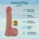 Фаллоимитатор Natural Play Silicone Dildo D1, телесный