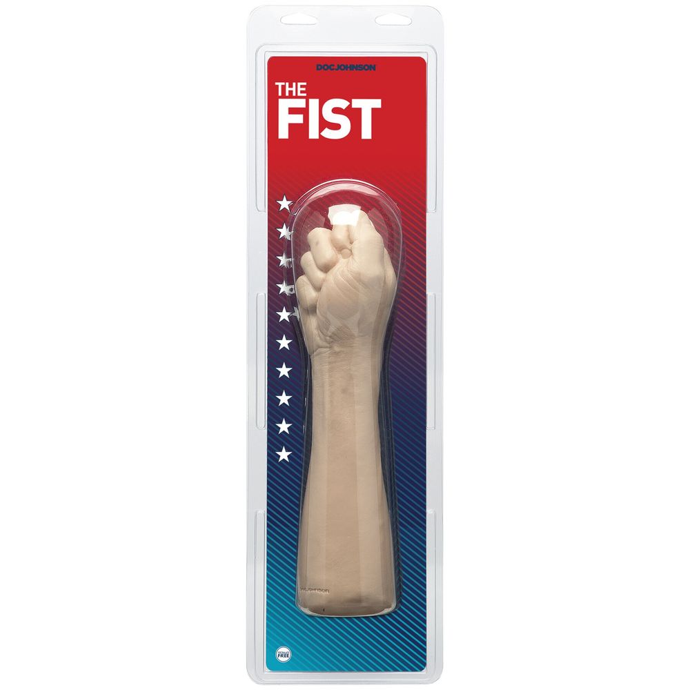 Кулак для фистинга Doc Johnson The Fist, Flesh, реалистичная мужская рука, длинное предплечье