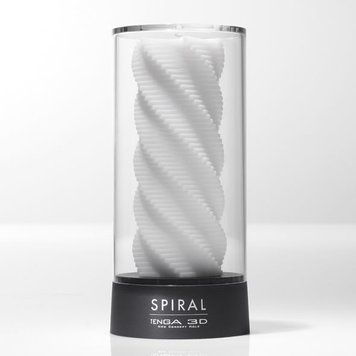Мастурбатор Tenga 3D Spiral, Белый