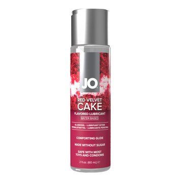 Змазка на водній основі System JO Red Velvet Cake (60 мл), без цукру, рослинний гліцерин, 60 ml, Випічка
