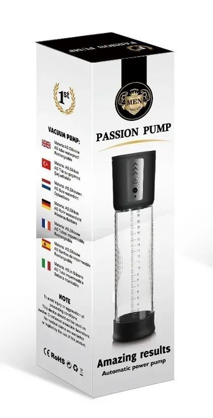 Автоматическая вакуумная помпа с зарядкой от USB CANWIN Passion Pump