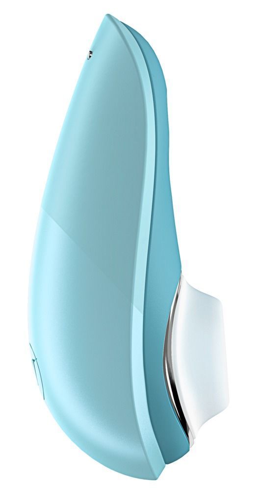 Вакуумний кліторальний стимулятор Womanizer Liberty Blue, магнітна кришка, 2 насадки
