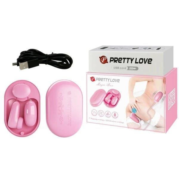 Вибратор-стимулятор Pretty Love Magic Box Pink