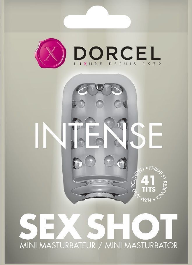 Покет-мастурбатор Dorcel Sex Shot Intense, Прозрачный