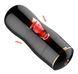 Двосторонній мастурбатор з вібрацією та звуковим супроводом Foxshow Double-Sided Vibrating Masturbation Cup KQ Black, WYS-KQ Black, Черный