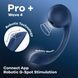 Вібратор для точки G Satisfyer Pro+ Wave 4, Синий