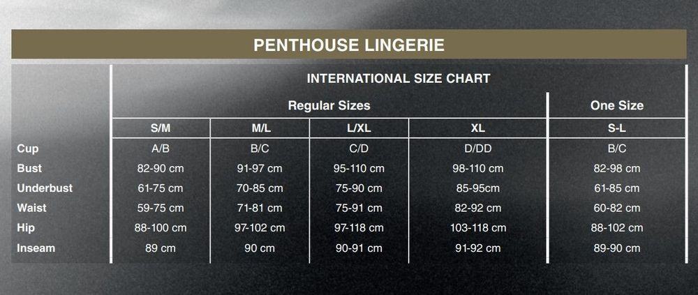 Трусики-бразиліана Penthouse Adore Me S/M Black, квіткове мереживо, тонкі ремінці, бантики
