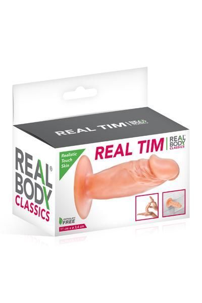 Фаллоимитатор с присоской Real Body - Real Tim Flash