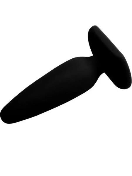 Анальна пробка - Black Mont Silicone Plug XL 5", Черный