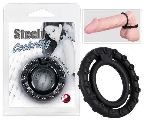 Эрекционное кольцо Steely Cockring