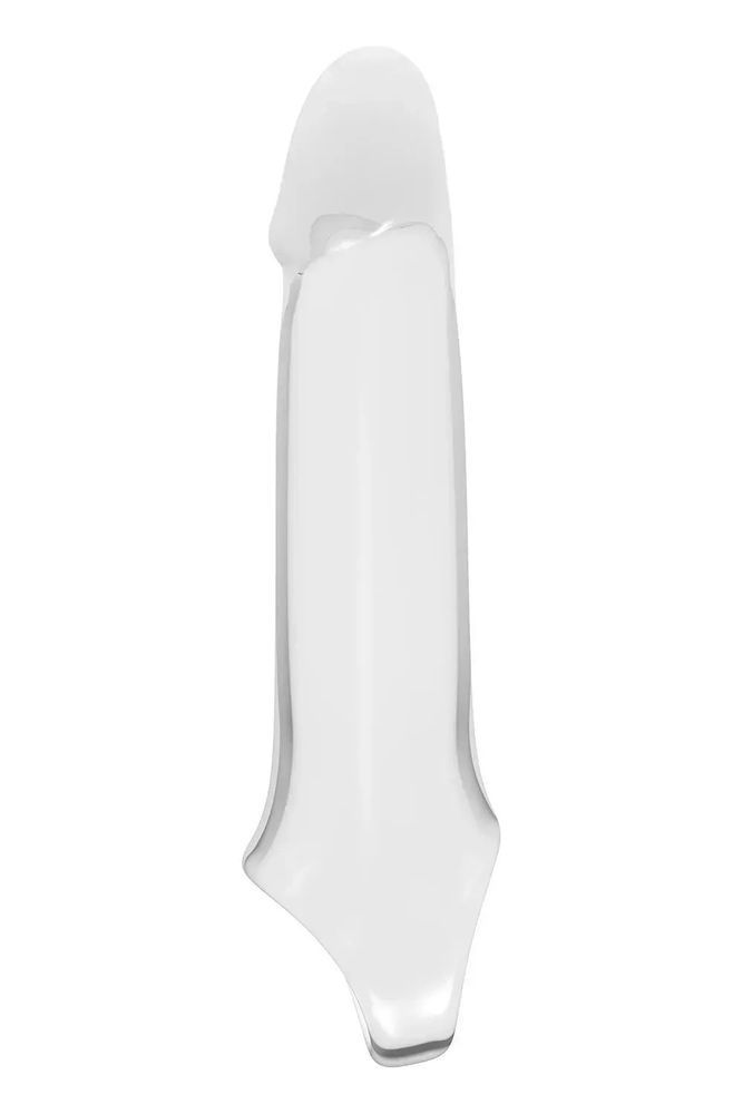 Подовжуюча гладка насадка для пеніса Dream Toys RAMROD, прозора