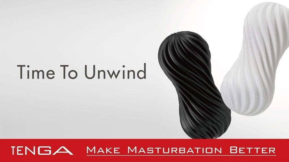Мастурбатор Tenga FLEX Rocky Black, Черный