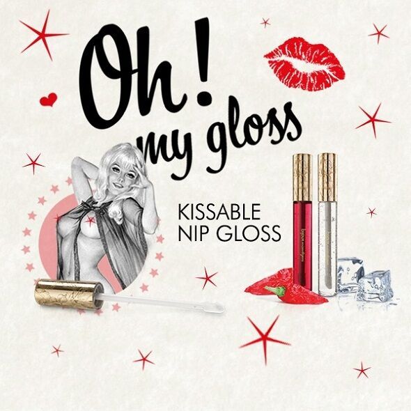 Набір блисків для сосків Bijoux Indiscrets Kissable Nip Gloss DUET (2х13 мл)