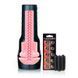 Мастурбатор з вібрацією в зручній колбі Fleshlight Vibro Pink Lady Touch, тілесний