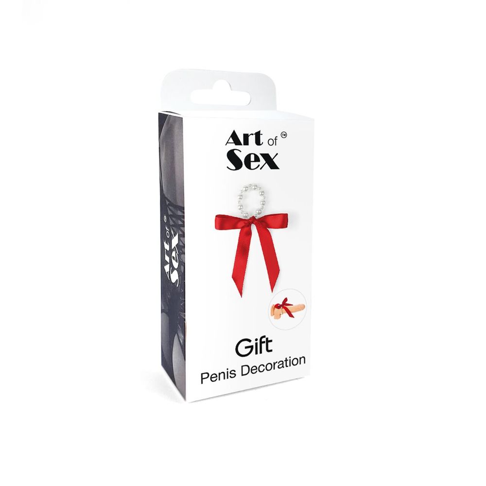 Прикраса на пеніс з перлами "Подарунок" Art of Sex - Gift