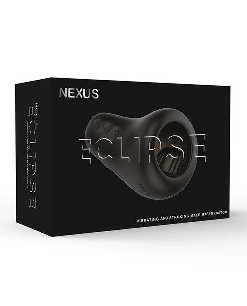 Мастурбатор Nexus Eclipse з вібрацією і стимуляцією голівки