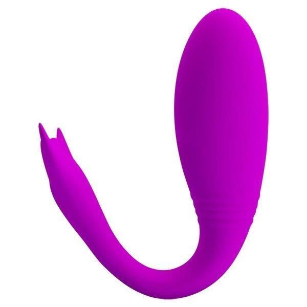Вібратор для двох PRETTY LOVE - Jayleen Mobile APP Long-distance Control, Фіолетовий