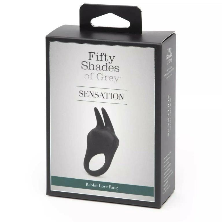Ерекційне кільце Fifty Shades of Grey Sensation Rechargeable Vibrating Rabbit Love Ring